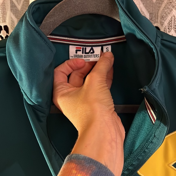 FILA half zip up pullover Men’s S - Picture 2 of 5